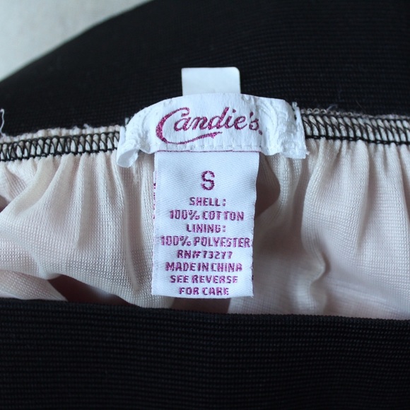 Candie’s Striped Mini Skirt w/Elastic Waist - Picture 8 of 8